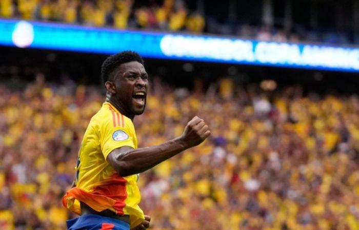 Crystal Palace gave Colombia the first victory in the Copa América