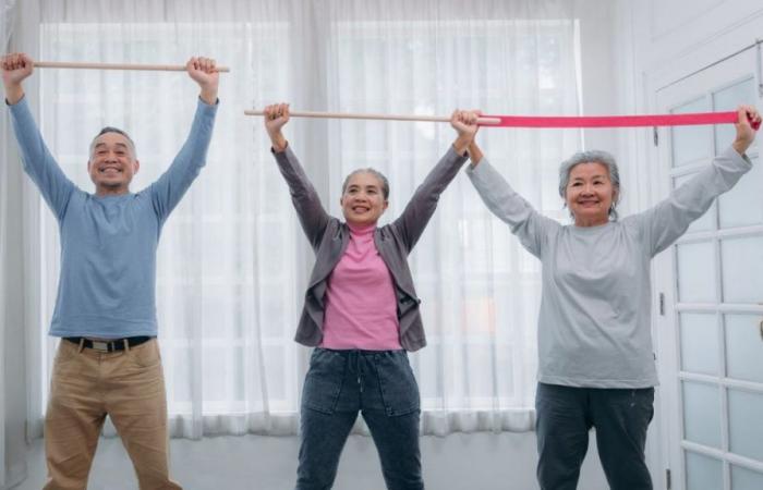 What is the safest cardio exercise for people over 65?
