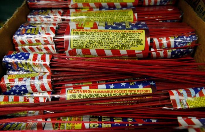 Illegal fireworks seized in Southern California