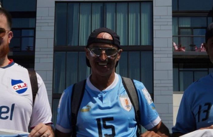 They live in New Jersey but rented a night at the hotel in Uruguay to fulfill their dream of meeting the players.