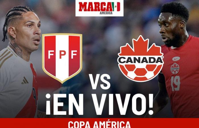 Copa América: Peru vs Canada LIVE Online. Match today Copa América 2024