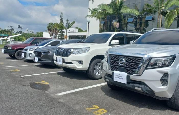 They recover 25 vehicles that had been stolen in Valle, Quindío and Risaralda