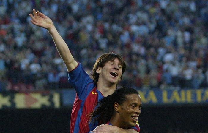Ronaldinho, Messi’s ‘godfather’ in football? This was ‘Lio’s first goal with Barcelona – El Financiero