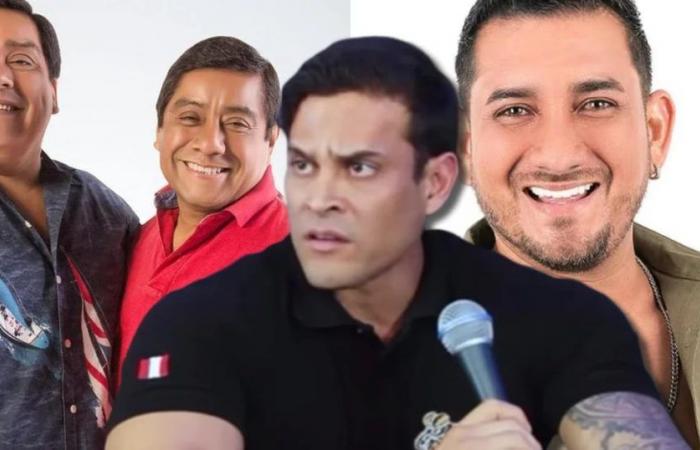 Christian Domínguez threatens a member of Hermanos Yaipén for saying that he does not sing: “Not even that I can find you”