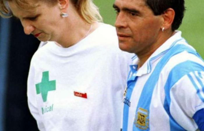 What Sue Carpenter, the nurse who looked for Diego Maradona at the 1994 World Cup, looks like today