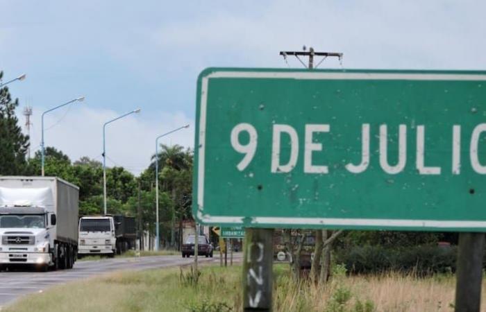 Where is 9 de Julio, the place where Loan Peña disappeared