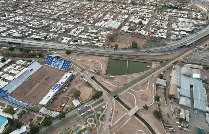 Work is progressing on the three new bridges that will improve the connection between Godoy Cruz and Guaymallén