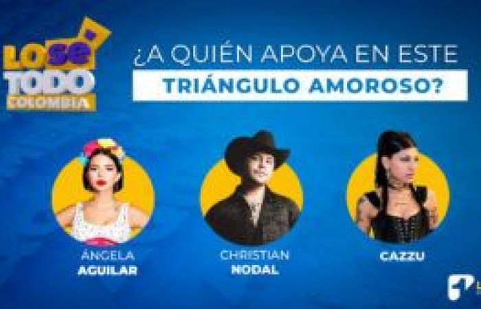 Is there a fourth person? Nodal would have proposed marriage to a Colombian artist