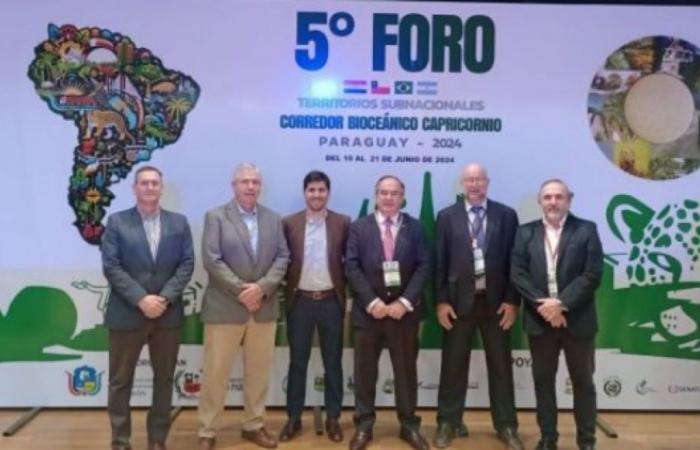 Salta participated in Paraguay in the 5th forum on the Capricorn Bioceanic Corridor – International