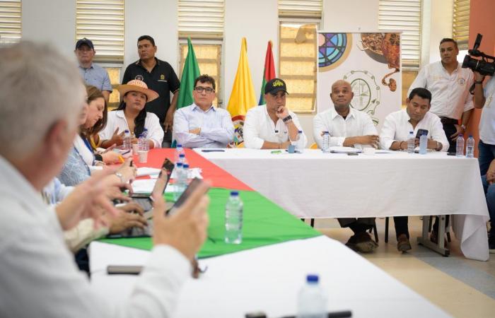 Foreign Minister of Colombia made an official visit to La Guajira and its border