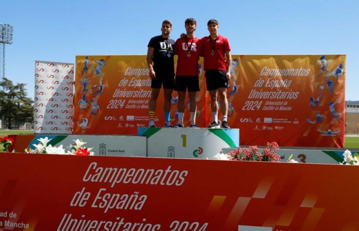 The University of La Rioja closes its participation in national and international sports competitions with two gold medals