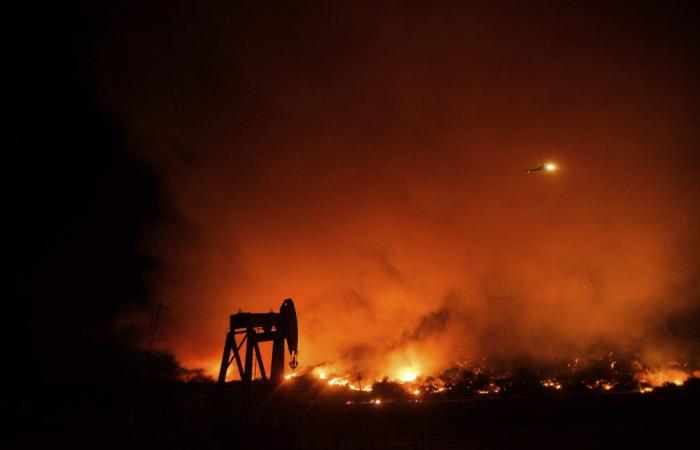 Wildfires increasingly threaten oil wells, worsening potential health risks, new study says