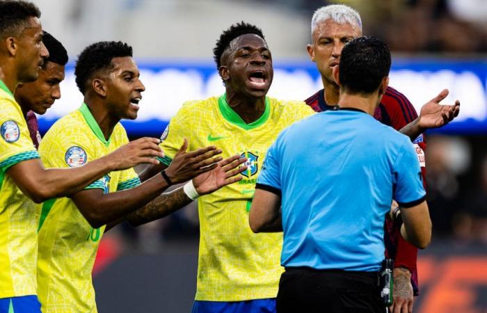 the complaint that Vinicius launched after Brazil’s disappointing debut in the Copa América 2024