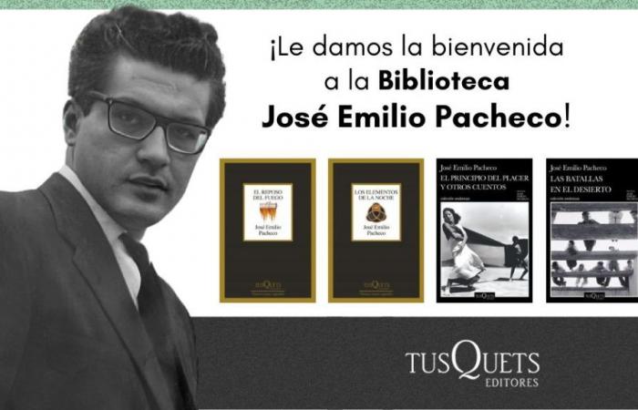 Tusquets will bring together the complete work of Mexican José Emilio Pacheco in a new collection