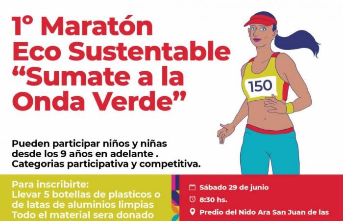 First Eco Sustainable Marathon “Join the Green Wave” in Alto Comedero