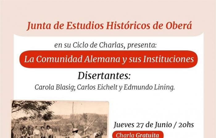 Misiones Cultural Agenda from June 26 to 30