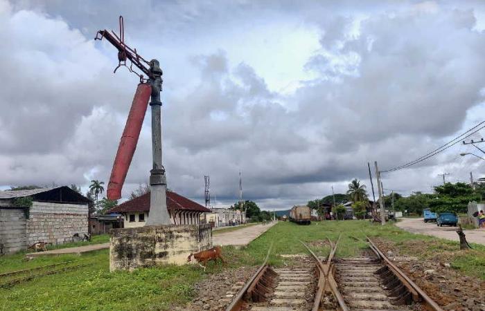 Supply of materials, challenge in the reconstruction of the Zaza del Medio railway station (+photos) – Escambray