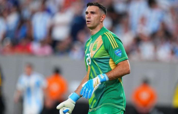 National Team Goalkeeper: Draw Martínez appeared when Argentina needed him