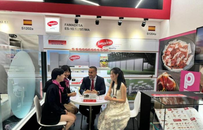 Famadesa reinforced its Asian market at the Food Taipei fair in Taiwan