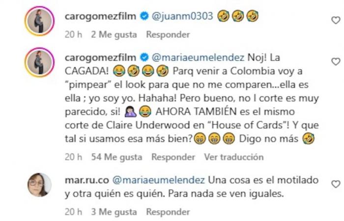 Carolina Gómez exploded online after being compared to Verónica Alcocer