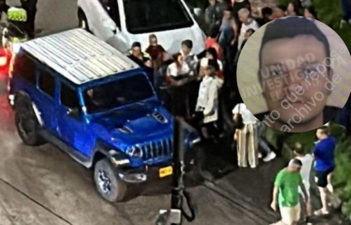 Who is behind the luxury Jeep in which a merchant was killed in the exclusive sector of Ibagué?