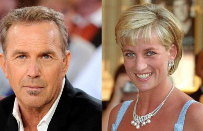 Kevin Costner and Diana of Wales, the film couple who cut short Lady Di’s fatal accident