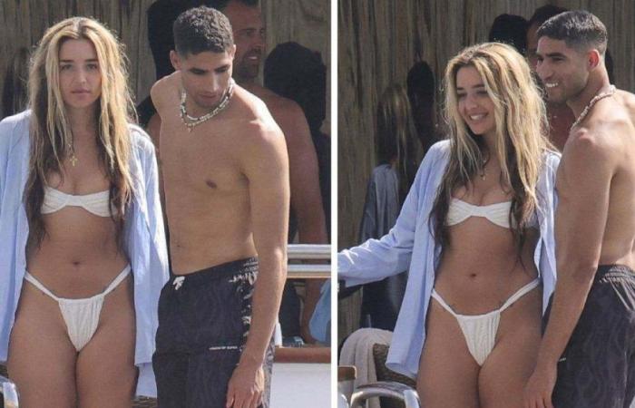 Lola Indigo receives a wave of criticism after being seen with Achraf Hakimi, Hiba Abouk’s ex, in Ibiza