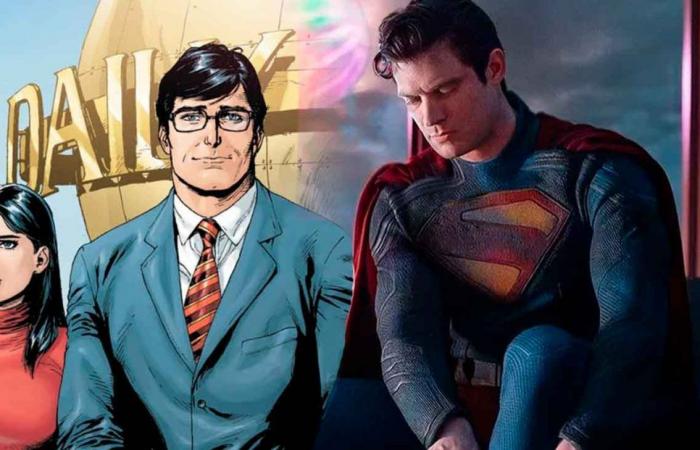 First image of David Corenswet as Clark Kent