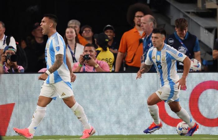Argentina in the Copa America quarterfinals