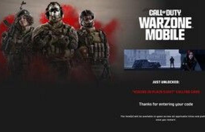 free skin codes valid today June 25, 2024; so you can claim them in Warzone and COD Mobile