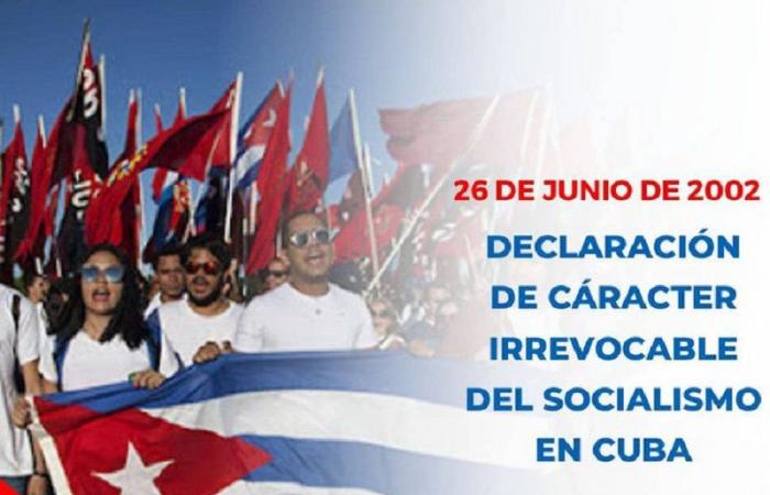 Cuba evokes declaration of irrevocable character of socialism (+Posts)