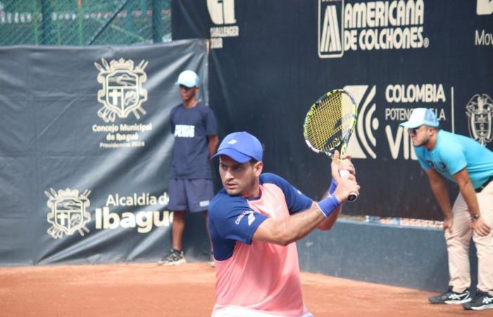 Nicolás Mejía advances to the quarterfinals at the Challenger Open Tour of Ibagué