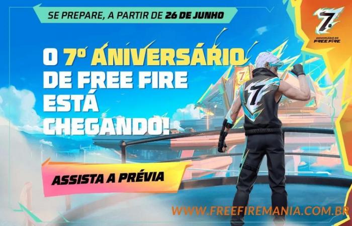 Free Fire June 2024 Update (OB44) arrives this Wednesday (26th) with new features!