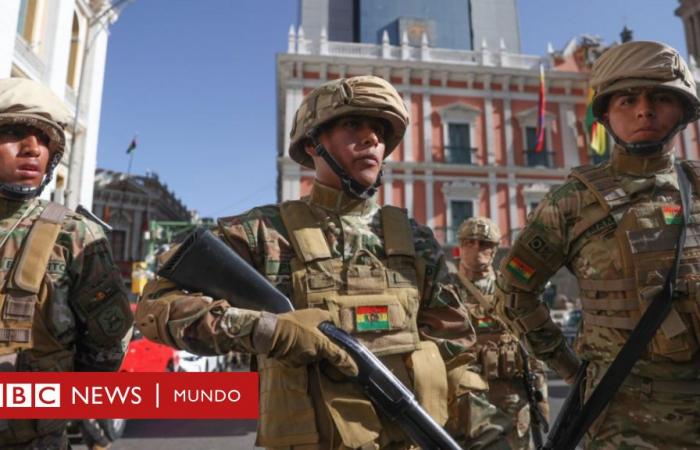 Bolivia: President Arce denounced an attempted “coup d’état” by the army after soldiers deployed in the center of La Paz and entered the government headquarters