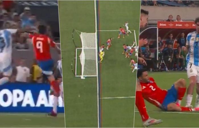 Matonte’s controversial refereeing in the Chile and Argentina match