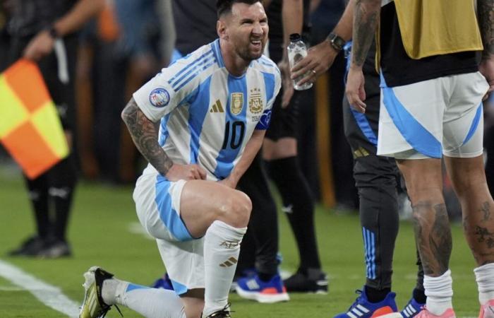 Messi’s physique raises alarm in Argentina after advancing to the quarterfinals in the Copa América