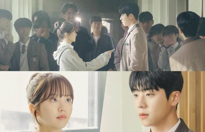 Kim So Hyun and Chae Jong Hyeop are high school students in love in nostalgic poster for “Serendipity’s Embrace”