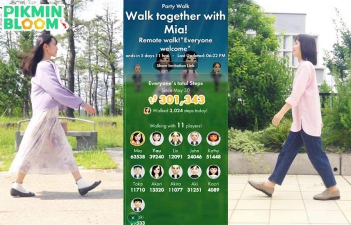 Niantic’s mobile game Pikmin Bloom announces a new game mode: the Festive Walk