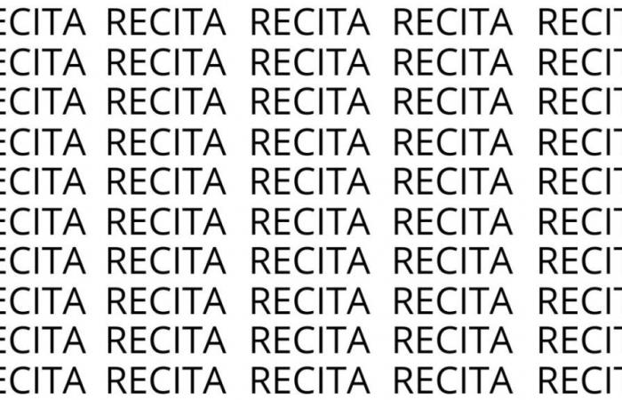 Only the mind of a genius can find the word ‘Recipe’ in less than 7 seconds