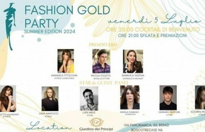 Fashion Gold Party – Summer Edition 2024: A night of fashion and entertainment