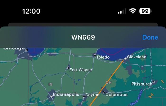 You can track any flight directly from your iPhone text messages