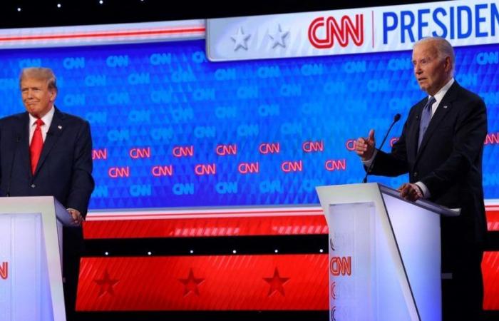 US presidential debate: Biden and Trump harshly criticise each other
