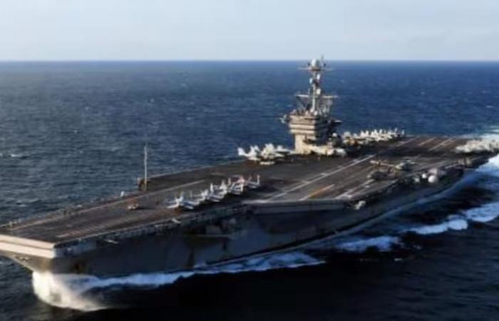 US aircraft carrier is already in Colombia for naval and air exercises with FF.MM.