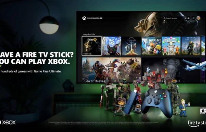 Xbox and Amazon team up to announce cloud gaming directly from the Fire TV Stick