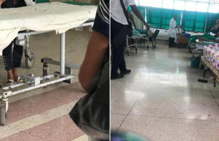 They denounce sanitary collapse in the provincial hospital of Santiago de Cuba