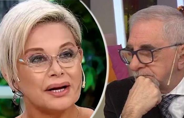After the scandal, how was the reunion between Carmen Barbieri and Ricardo Canaletti?