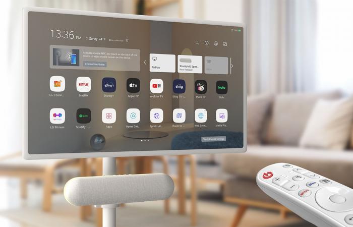 The best kept secrets of LG Stanby ME, the only portable and touch Smart TV that accompanies you wherever you are
