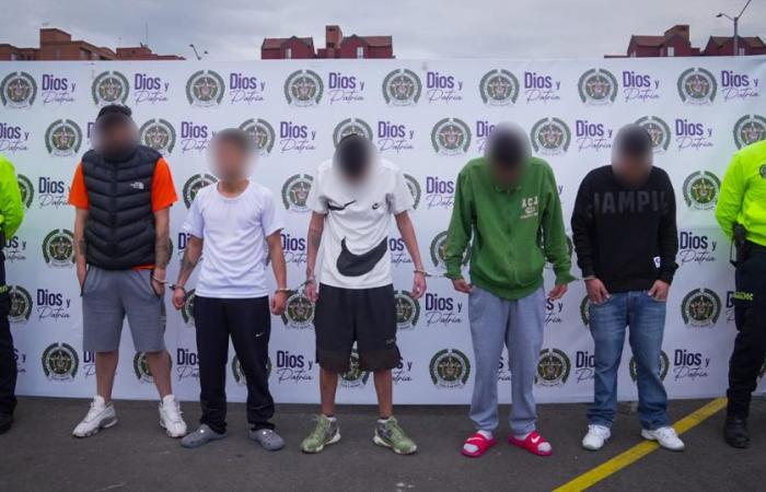 Los Toyoteros were arrested: dedicated to vehicle theft in Bogotá