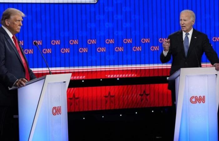 Joe Biden exploits and insults Donald Trump in the presidential debate