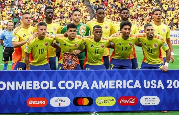 The possible Colombian team to face Costa Rica in the Copa América